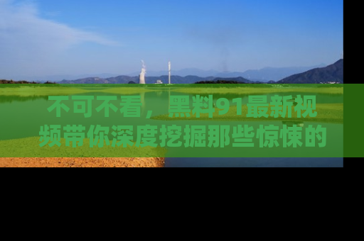 不可不看，黑料91最新视频带你深度挖掘那些惊悚的黑料内幕！