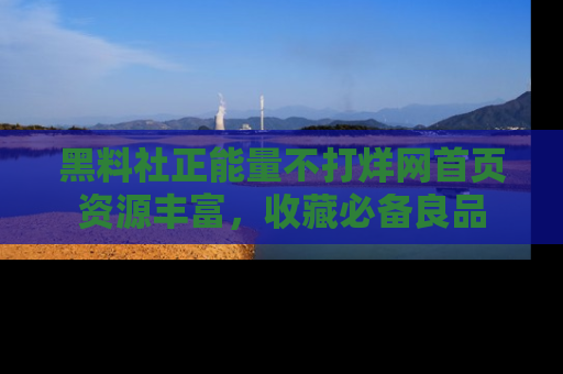 黑料社正能量不打烊网首页资源丰富，收藏必备良品
