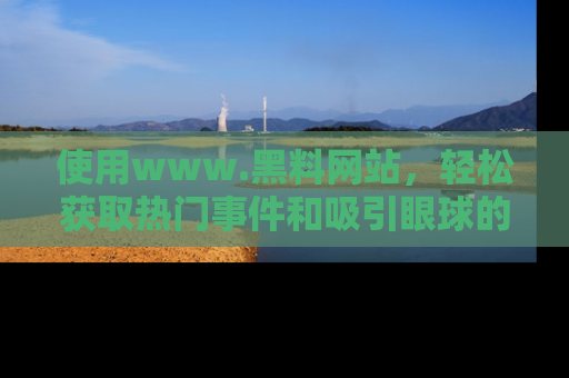 使用www.黑料网站，轻松获取热门事件和吸引眼球的黑料