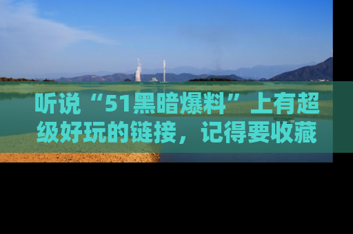 听说“51黑暗爆料”上有超级好玩的链接，记得要收藏哦！