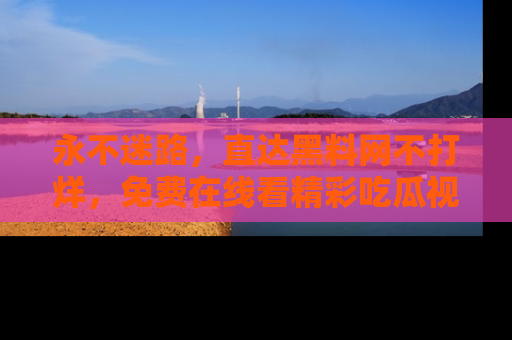 永不迷路,直达黑料网不打烊,免费在线看精彩吃瓜视频!