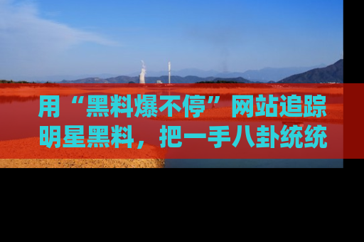 用“黑料爆不停”网站追踪明星黑料,把一手八卦统统收进你的后宫中!